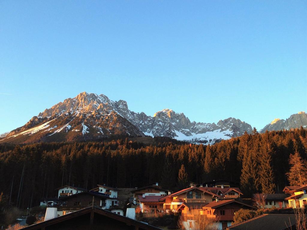 Am Wilden Kaiser Landhausstudios เอลล์เมา ภายนอก รูปภาพ